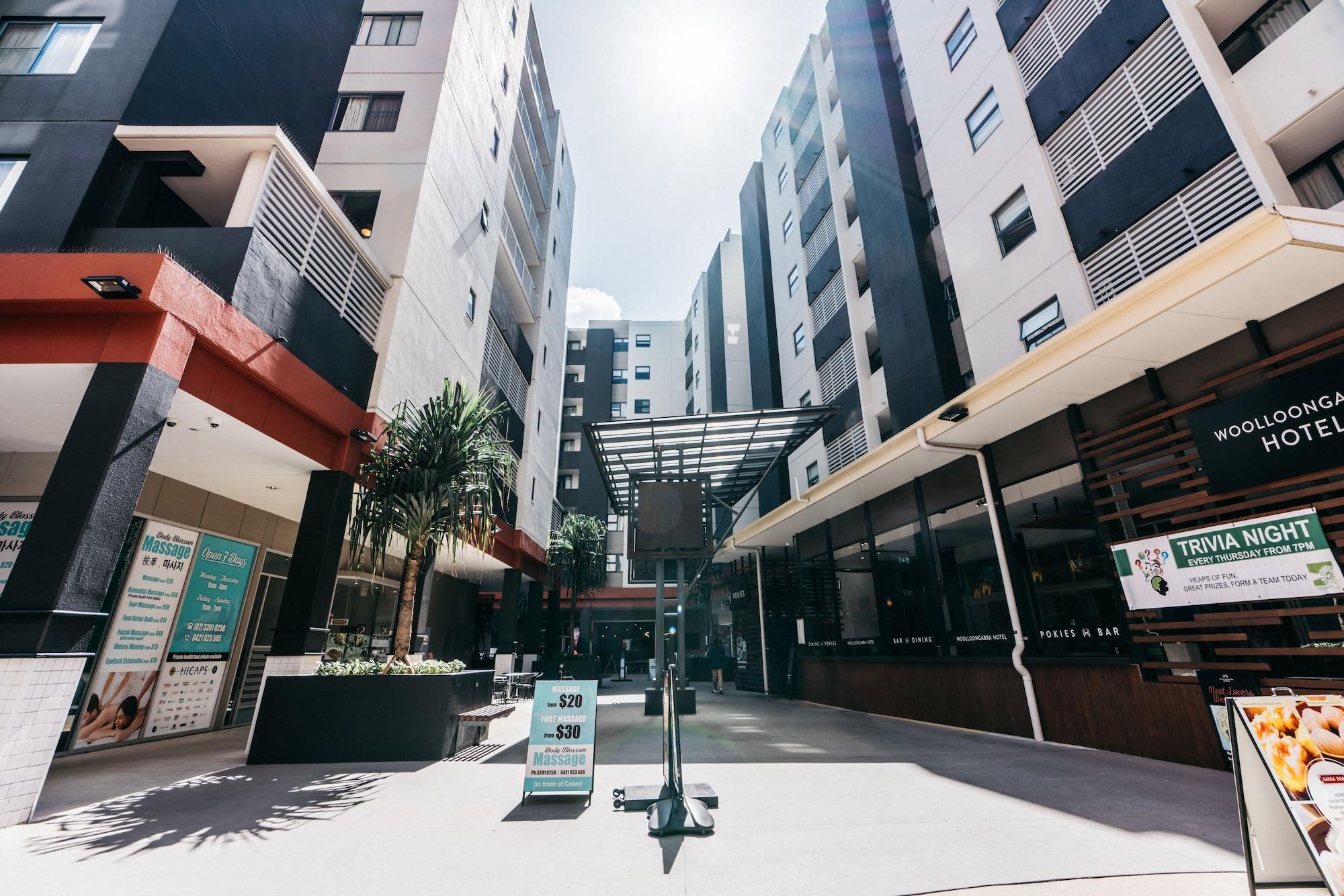Gabba Central Apartments Brisbane Exterior photo