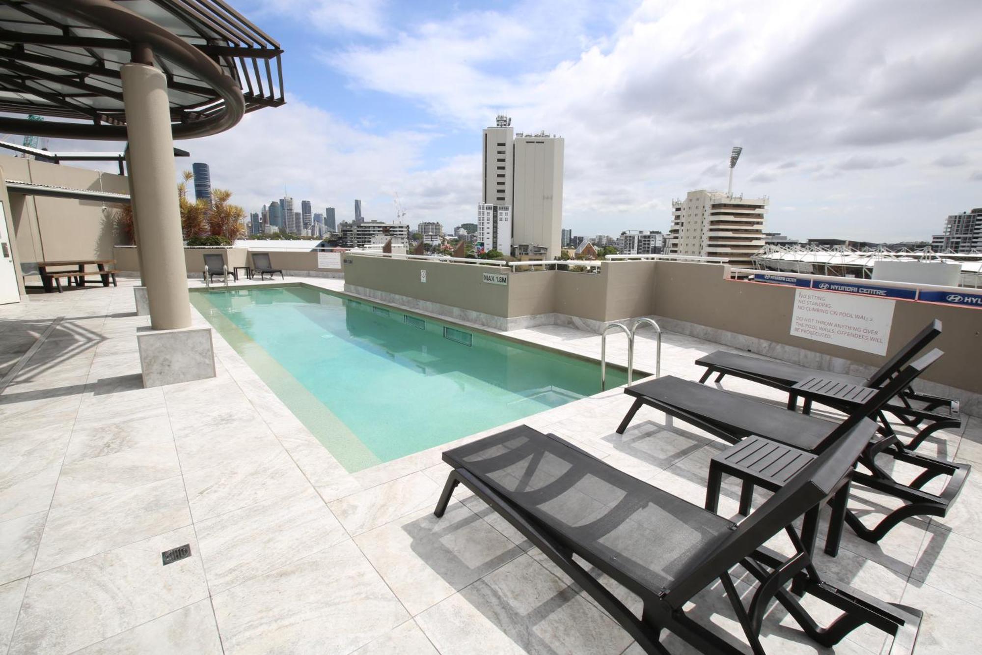 Gabba Central Apartments Brisbane Exterior photo